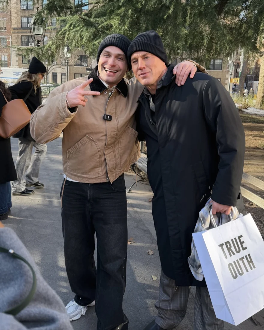 Andrew Wave filming in New York